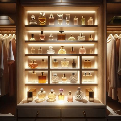 perfume shelf design